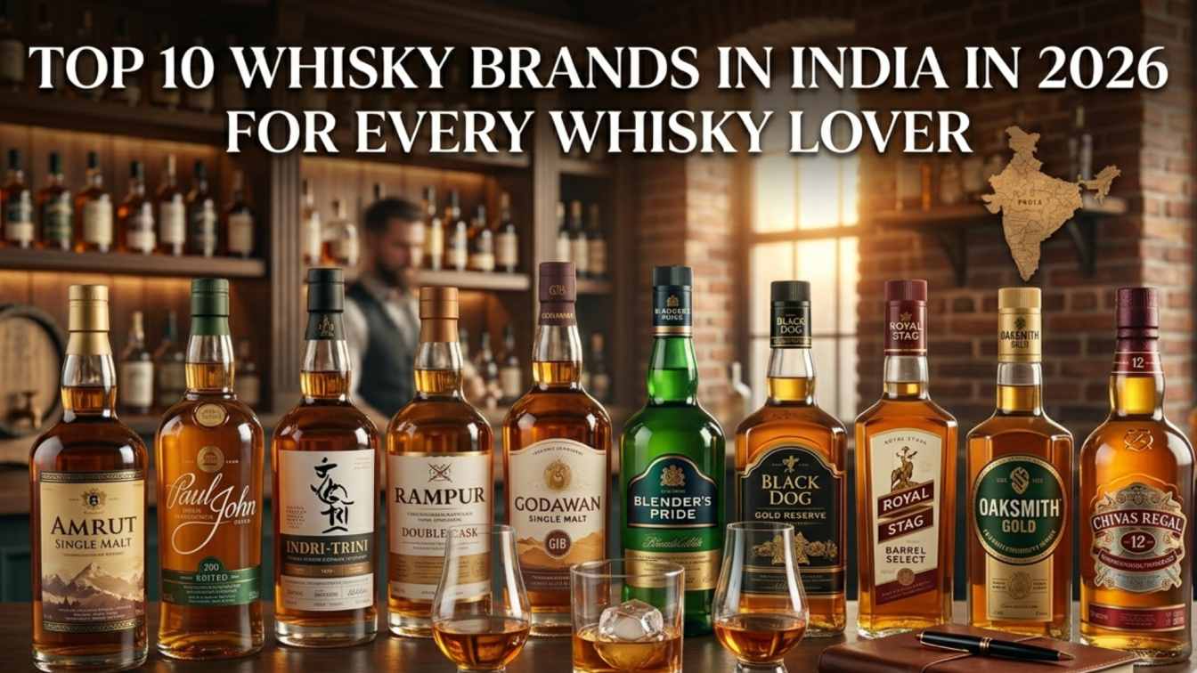 Top 10 Whisky Brands in India in 2026 for Every Whisky Lover